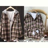 Купить Рубашка Safi D9169 brown-pink на obuv-plus.com.ua