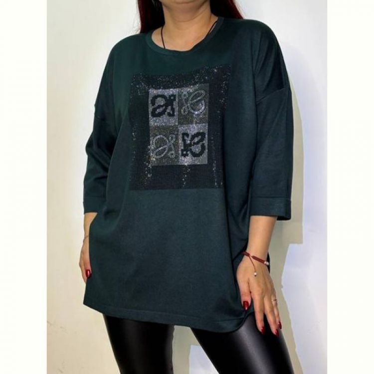 Купить Туника Kosta 7725-48 green на obuv-plus.com.ua