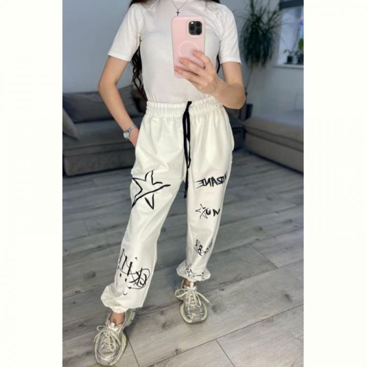 Купить Штаны спорт S.Style 611 white на obuv-plus.com.ua