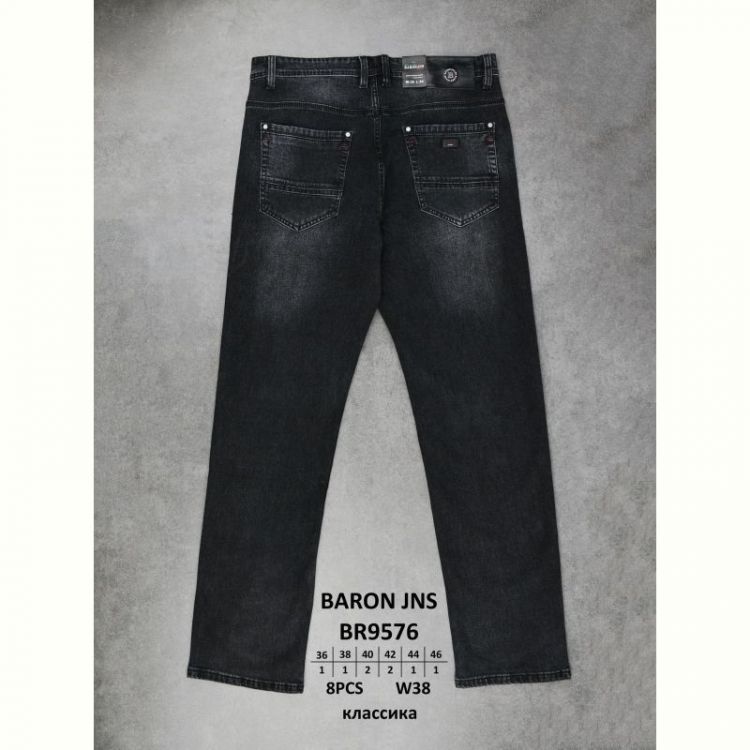 Купить Джинсы God Baron BR9576 black на obuv-plus.com.ua