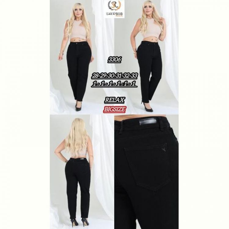 Купить Джинсы Maxim Jeans 3306 black на obuv-plus.com.ua