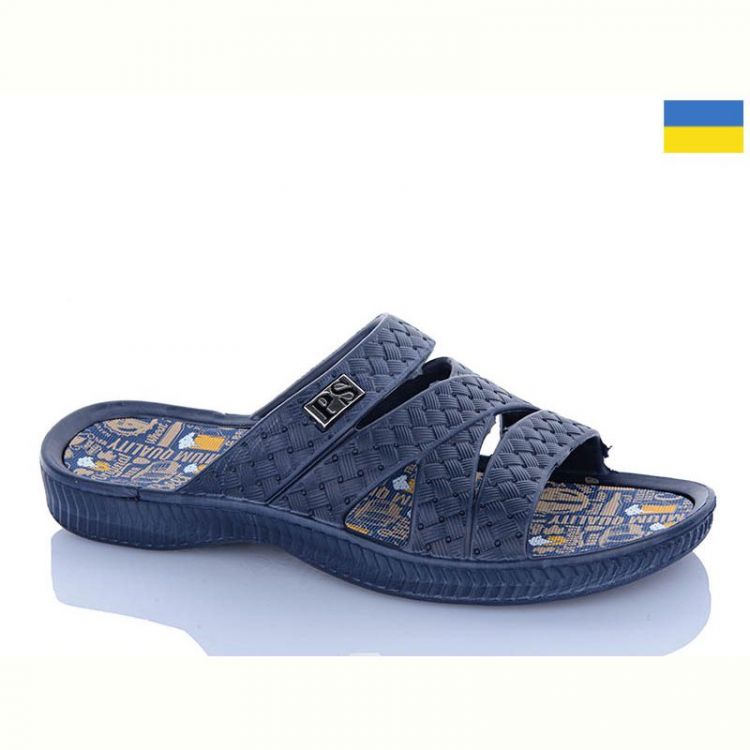Купить Шлепанцы Progress 229 синій на obuv-plus.com.ua