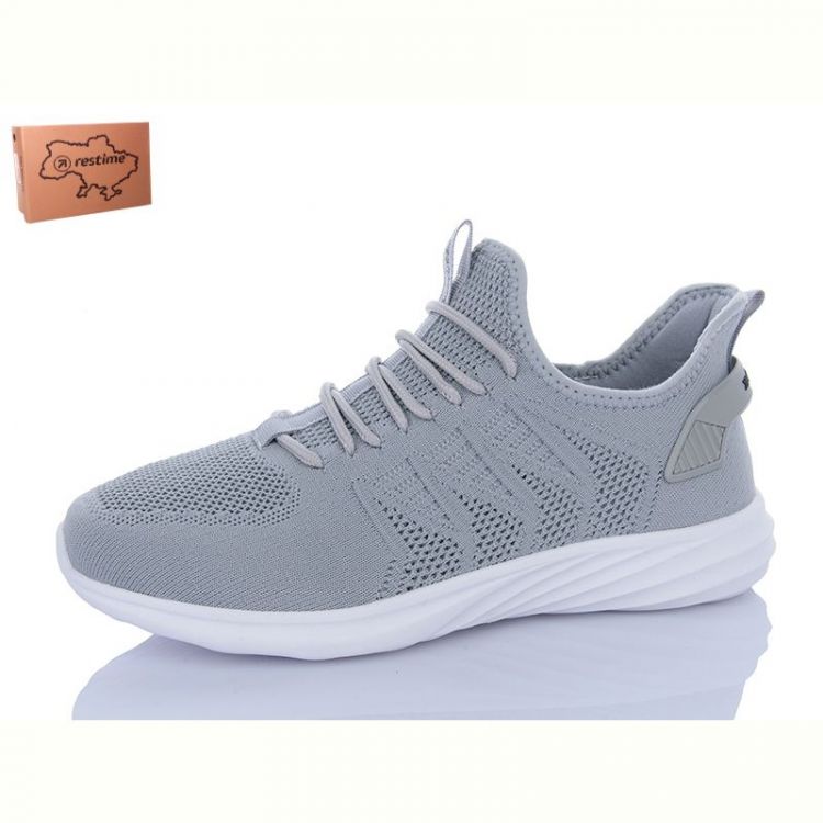 Купить Кроссовки Restime AML25968 grey на obuv-plus.com.ua