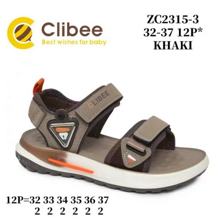 Купить Босоножки Clibee ApM-ZC2315-3 khaki на obuv-plus.com.ua