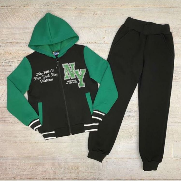 Купить Костюм спорт LiMa kids 2517 green на obuv-plus.com.ua