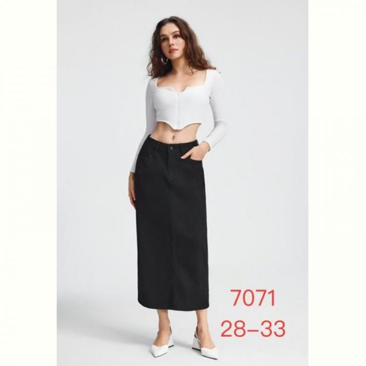 Купить Юбка NewJeans 7071 black на obuv-plus.com.ua
