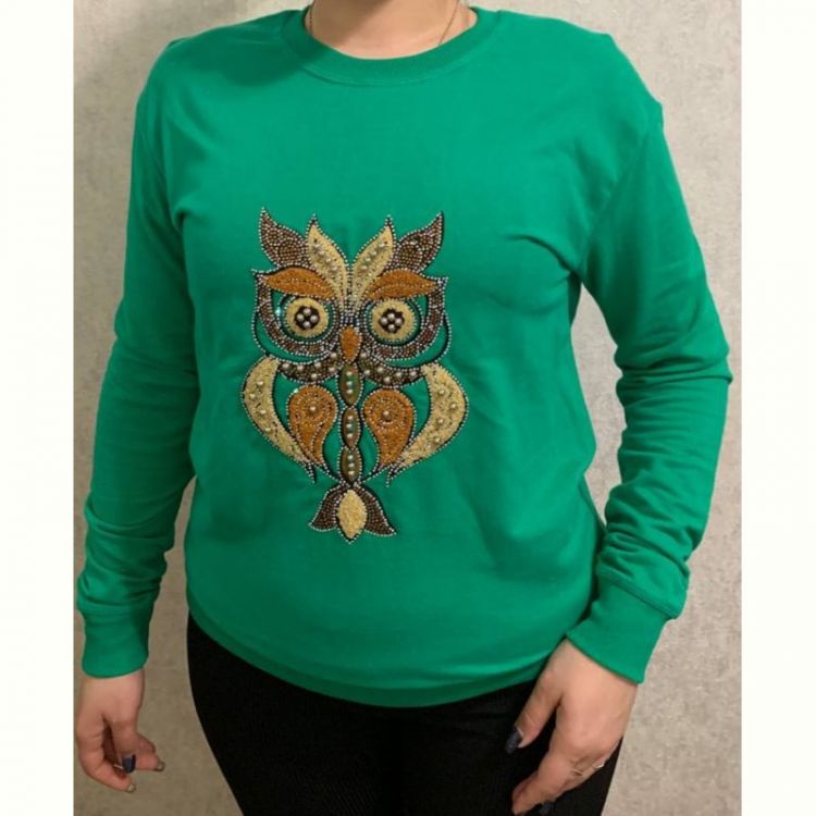 Купить Свитер Red Hat clothes 0127 green на obuv-plus.com.ua