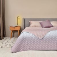 Купить Покрывало на кровать Silhouette 220x240 IDEIA двухстороннее прочная стежка ткани антиаллергенное на obuv-plus.com.ua