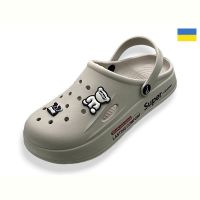 Купить Кроксы Olimp L108 сірий на obuv-plus.com.ua
