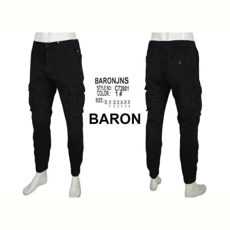 Купить Джоггеры God Baron C72801 black на obuv-plus.com.ua
