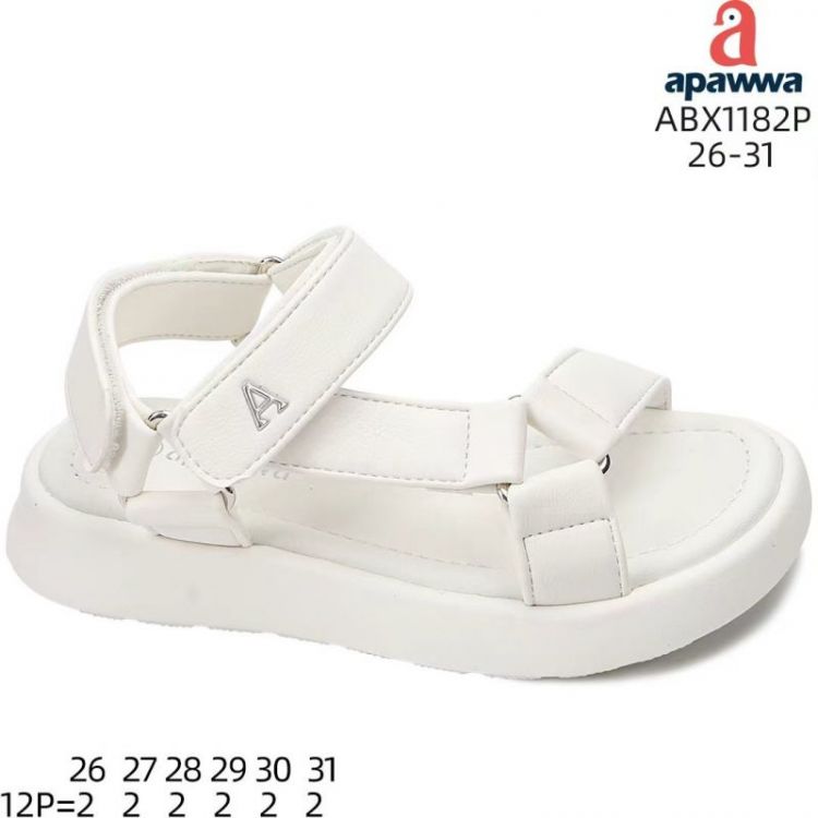 Купить Босоножки Apawwa AM-ABX1182 white на obuv-plus.com.ua