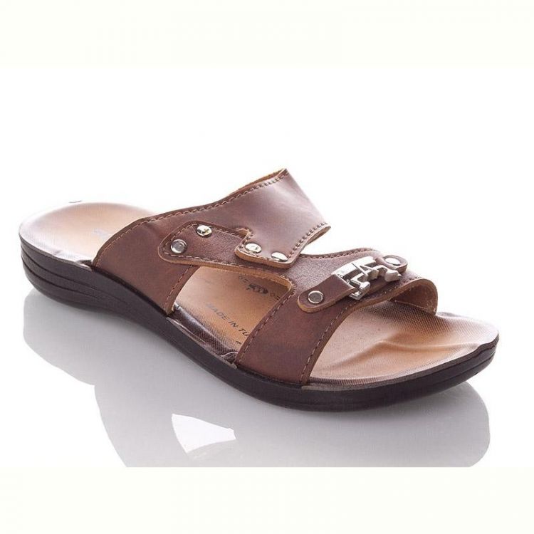 Купить Шлепанцы Malibu PPolomax-A-brown на obuv-plus.com.ua