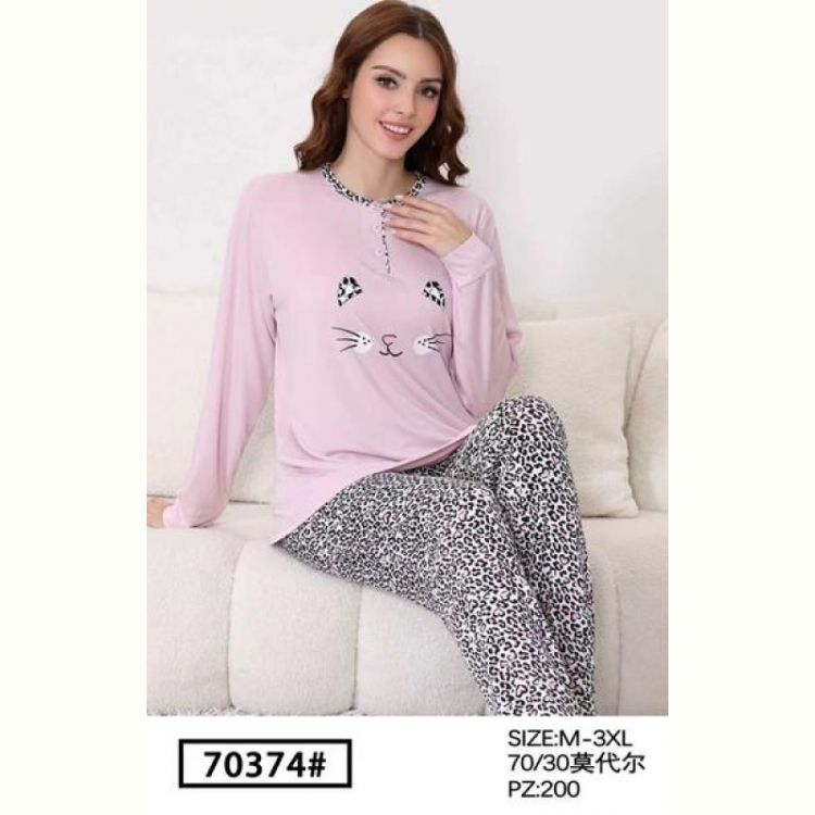 Купить Пижама Brilliant B70374 pink на obuv-plus.com.ua