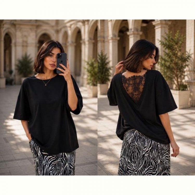 Купить Футболка New Season F620 black на obuv-plus.com.ua