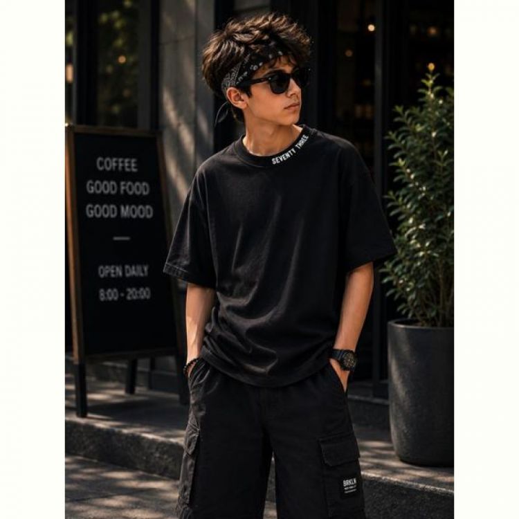 Купить Футболка Major 3507 black на obuv-plus.com.ua