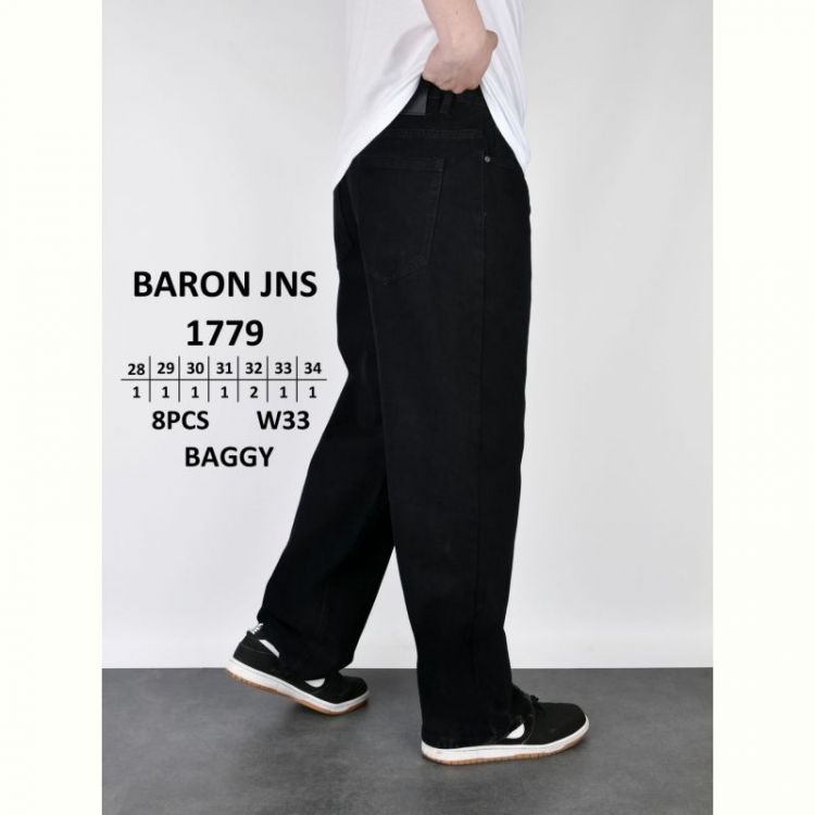 Купить Джинсы God Baron 1779 black на obuv-plus.com.ua