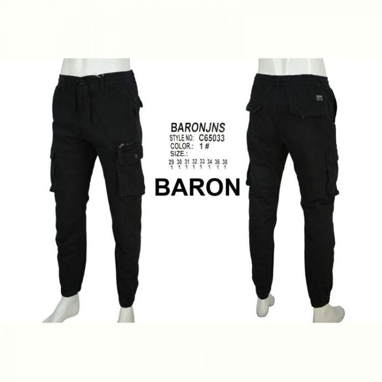 Купить Джоггеры God Baron C65033-1 black на obuv-plus.com.ua