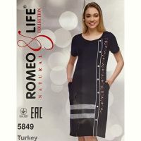 Купить Халат Cotpark 5849 black на obuv-plus.com.ua
