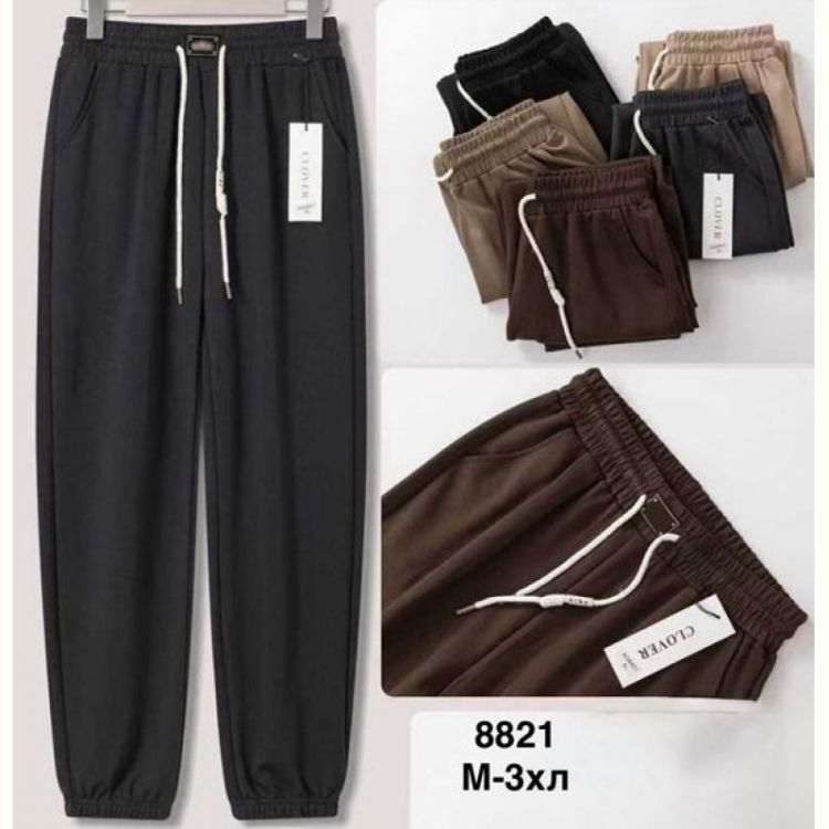 Купить Штаны спорт Minh 8821 black на obuv-plus.com.ua