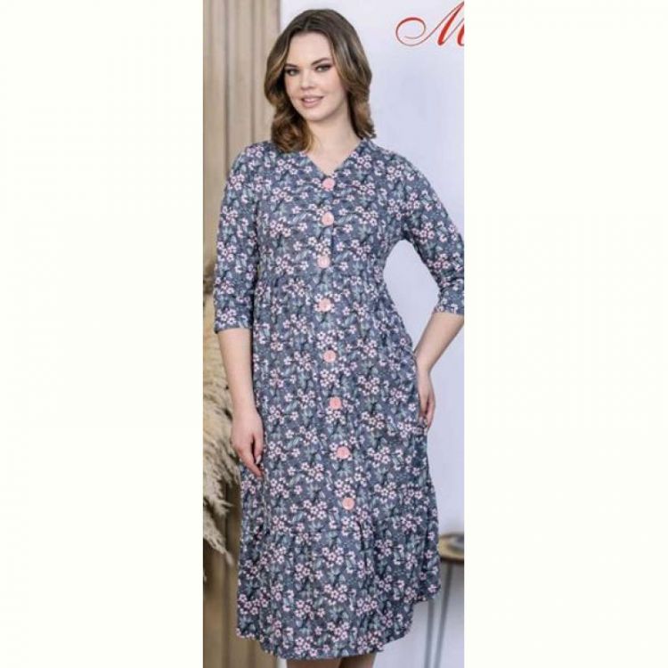 Купить Халат Annet YT09-040 blue на obuv-plus.com.ua