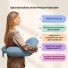 Купить Подушка для кормления диванчик 60х70х16 см хлопок антиалергенная, для удобства мамы, с молнией м'ята на obuv-plus.com.ua