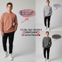 Купить Костюм спорт AMZ 2433-3 l.grey на obuv-plus.com.ua