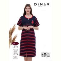 Купить Халат Annet DO1017 navy-red на obuv-plus.com.ua