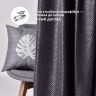 Купить Покрывало на кровать двустороннее 220х240 см IDEIA Silhouette + 2 декоративные подушки 50х50 см с вышивкой, стёганый комплект на obuv-plus.com.ua