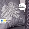 Купить Покрывало на кровать двустороннее 220х240 см IDEIA Silhouette + 2 декоративные подушки 50х50 см с вышивкой, стёганый комплект на obuv-plus.com.ua