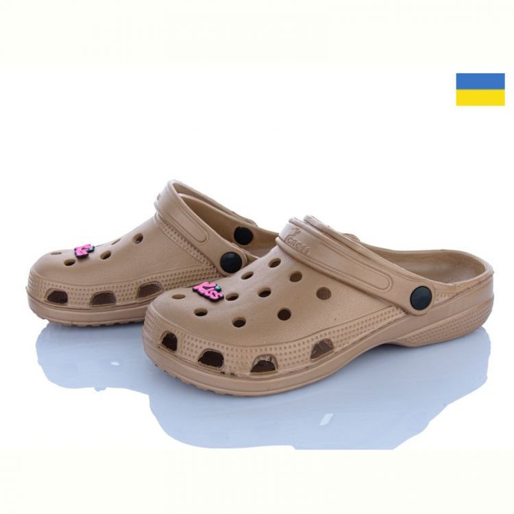 Купить Кроксы Cross Cross 018 кофе на obuv-plus.com.ua
