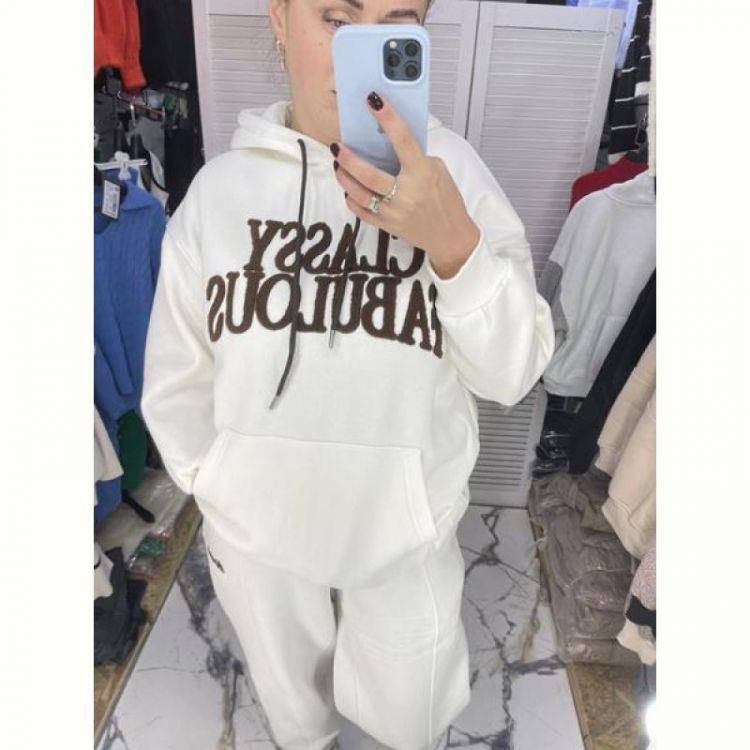 Купить Худи Karon 5814 white на obuv-plus.com.ua