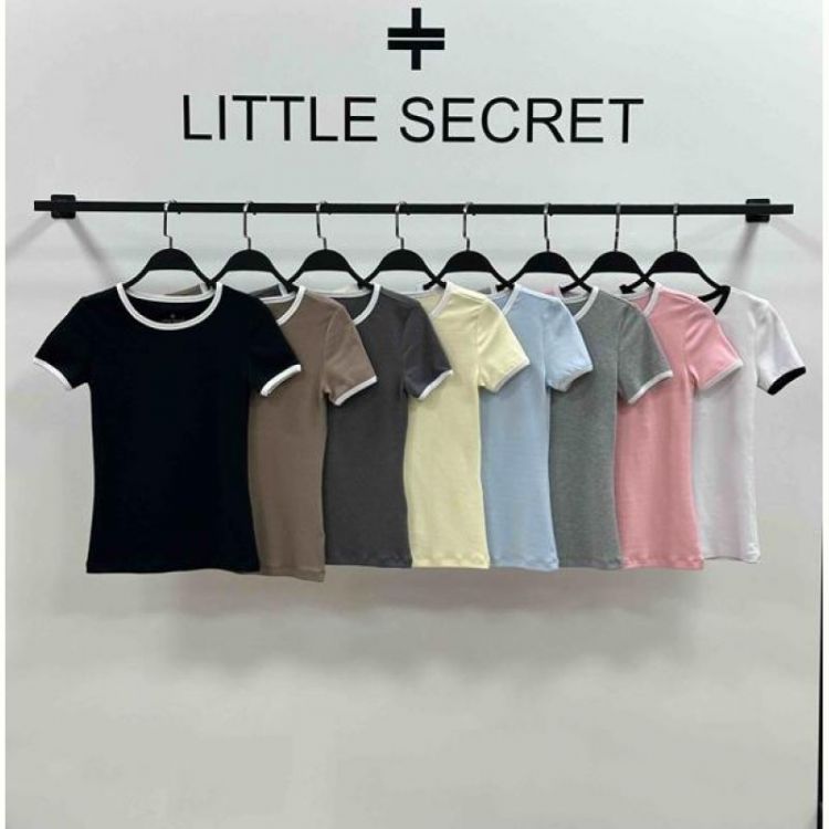 Купить Футболка Little Secret 500044 black на obuv-plus.com.ua