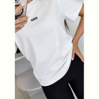 Купить Футболка Lora LR1308 white на obuv-plus.com.ua