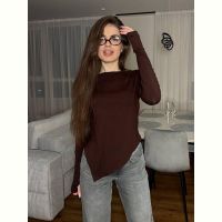 Купить Свитер Arina 2497 brown на obuv-plus.com.ua