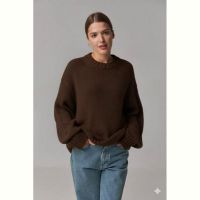 Купить Свитер Lora LR816 brown на obuv-plus.com.ua