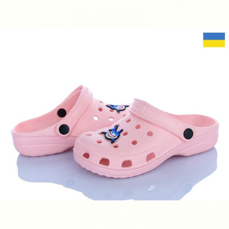 Купить Кроксы Cross Cross 018 персиковий на obuv-plus.com.ua