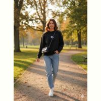 Купить Свитер Newe 55-1 black на obuv-plus.com.ua