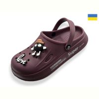 Купить Кроксы Olimp L108 марсала на obuv-plus.com.ua