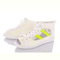 Купить Кеды Desun CF017 white-green на obuv-plus.com.ua
