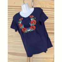 Купить Вышиванка Sport style 022 navy на obuv-plus.com.ua