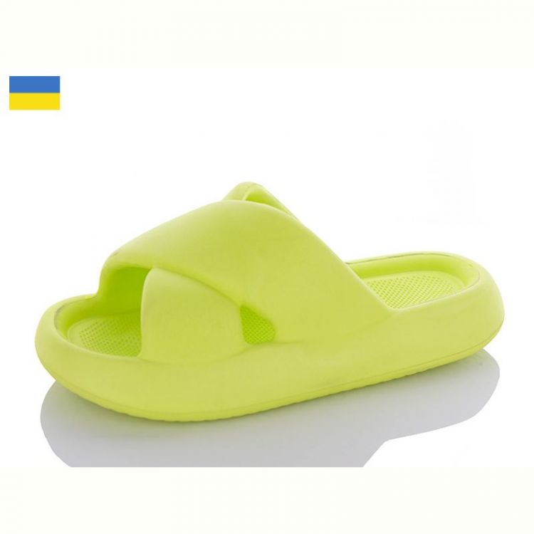 Купить Шлепанцы Progress 138-2 салатовий на obuv-plus.com.ua