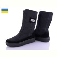 Купить Дутики Lvovbaza Paolla 228 черн на obuv-plus.com.ua