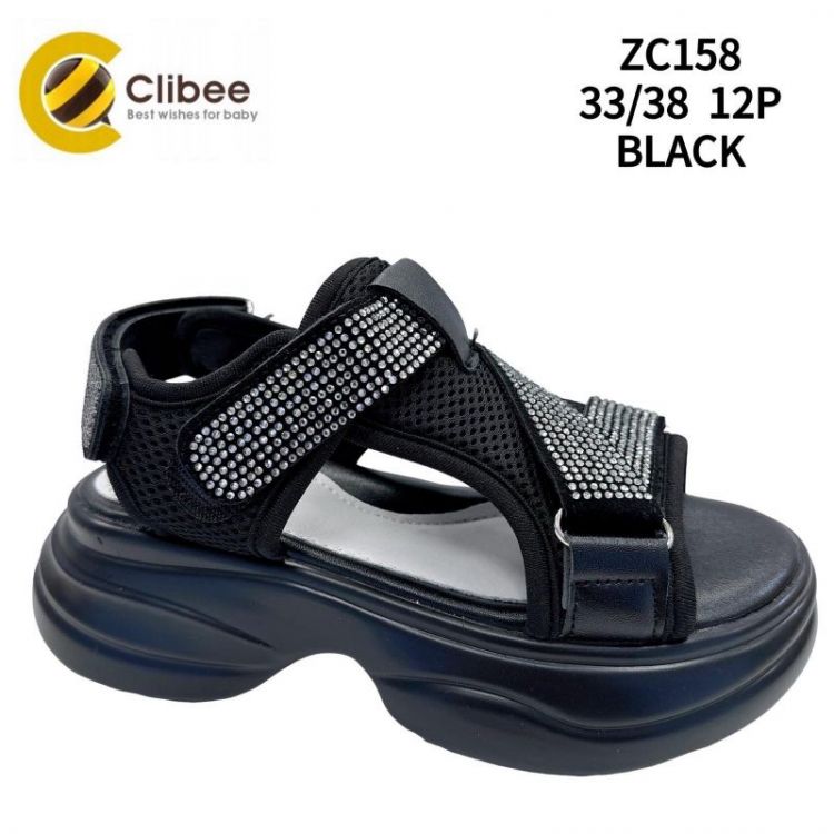 Купить Босоножки Clibee Ap-ZC158 black на obuv-plus.com.ua
