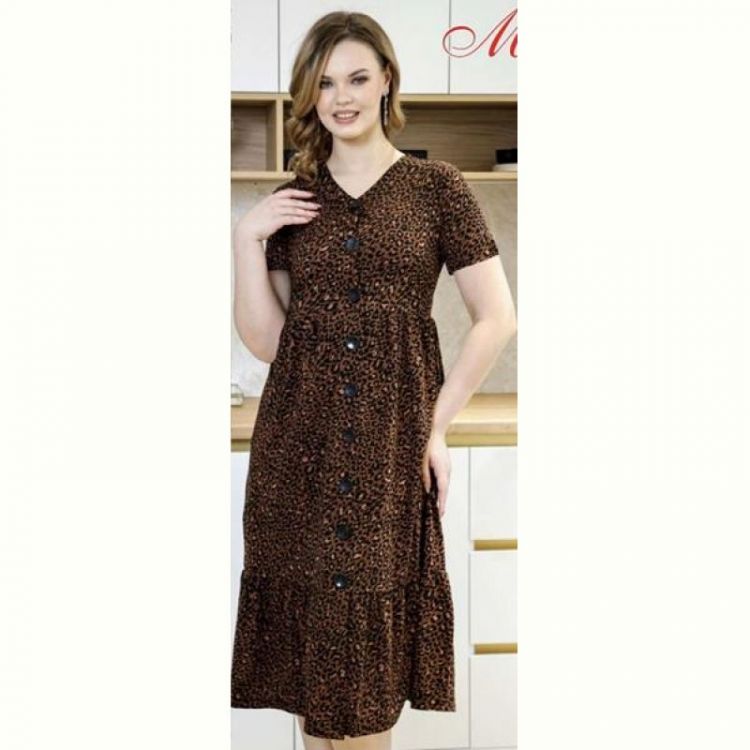 Купить Халат Annet YT7507 brown на obuv-plus.com.ua
