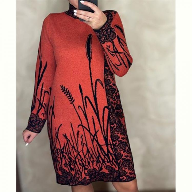Купить Платье LeVisha 26286 orange на obuv-plus.com.ua