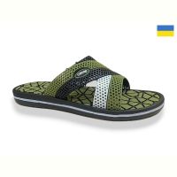 Купить Шлепанцы Олимп M203 хакі на obuv-plus.com.ua
