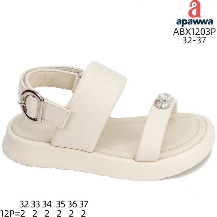 Купить Босоножки Apawwa AM-ABX1203 beige на obuv-plus.com.ua