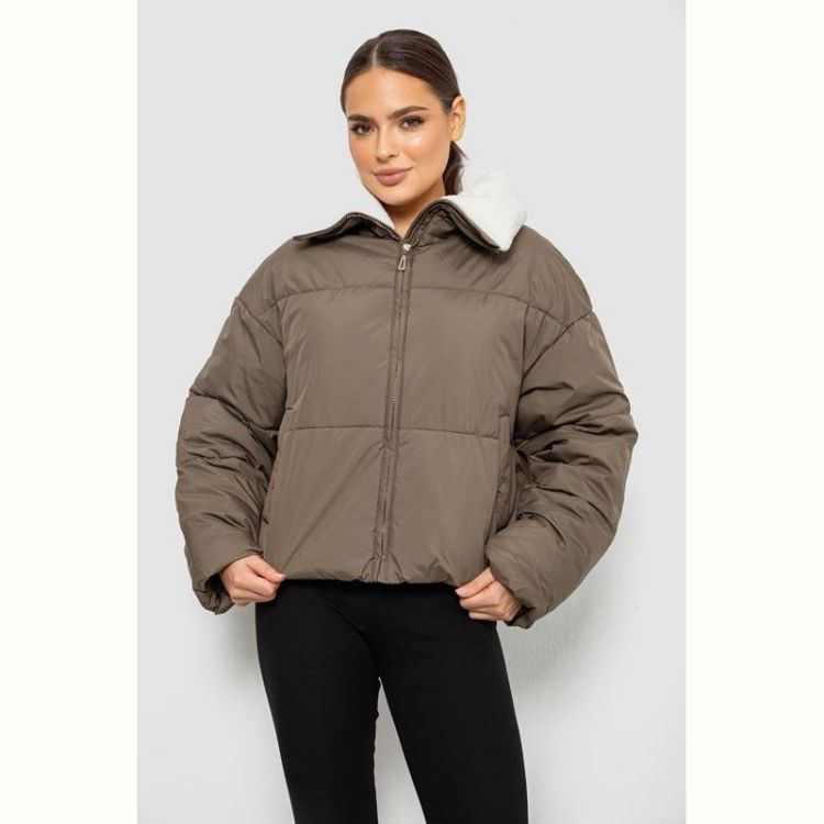 Купить Куртка Obuv OK2 1105 (12058) d.beige на obuv-plus.com.ua