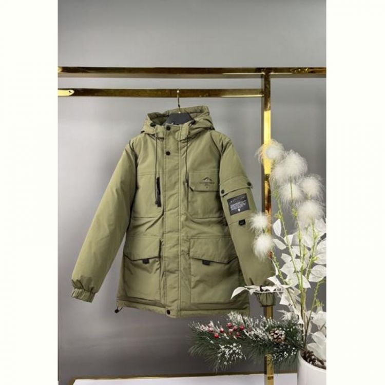 Купить Куртка Delfinka 88011 khaki на obuv-plus.com.ua
