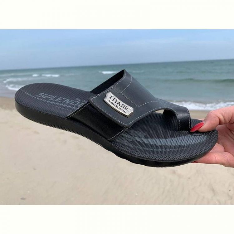 Купить Шлепанцы Malibu Titanik black на obuv-plus.com.ua